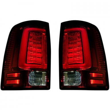 Ram 2009-2018 Red OLED Tail Lights Recon 264369RD
