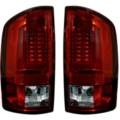 Cummins 2003-2006 Red LED Tail Lights Recon 264371RD