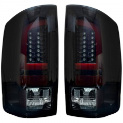 Ram 2007-2009 Smoked OLED Tail Lights Recon 264379BK