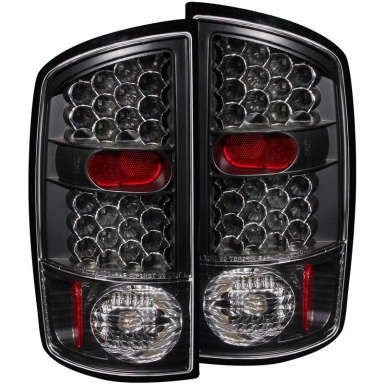 Cummins 2003-2006 Black LED Taillights | Anzo 311018