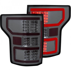 3.0 Powerstroke Smoked LED Tail Lights Anzo 321339