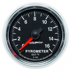 GS 1600 Degree Pyrometer Gauge | Auto Meter 3844