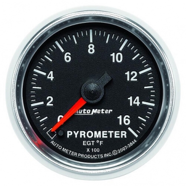GS 1600 Degree Pyrometer Gauge | Auto Meter 3844
