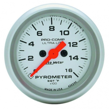 Ultra Lite 1600 Degree Pyrometer | Auto Meter 4344