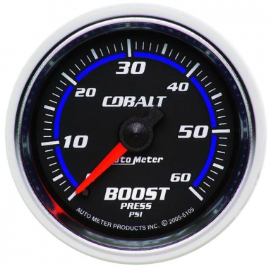 Cobalt 60 psi Boost Gauge | Auto Meter 6105