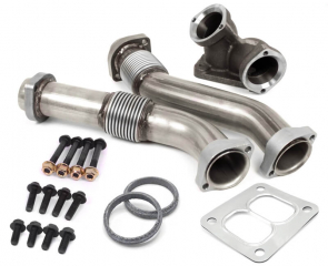 7.3 OBS Powerstroke Bellowed Up Pipes | DieselSite DSOBSBU