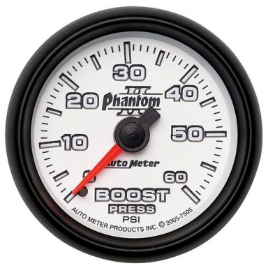 Phantom 2 60 PSI Boost Gauge | Auto Meter 7505