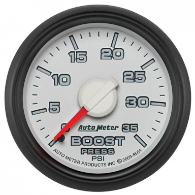Factory Matched Boost Gauge 0-35 PSI | Auto Meter 8504