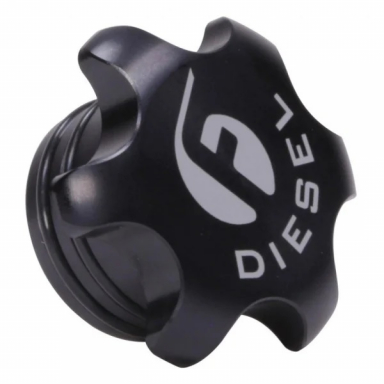 6.7 Cummins Anodized Billet Fuel Cap Fleece FPE-FC-1316-BLK