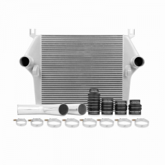 5.9 Cummins Silver Intercooler & Pipe Kit Mishimoto MMINT-RAM-03KSL