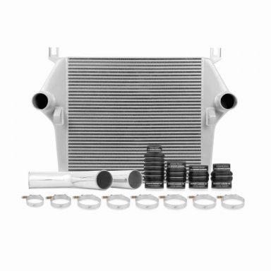 5.9 Cummins Silver Intercooler & Pipe Kit Mishimoto MMINT-RAM-03KSL