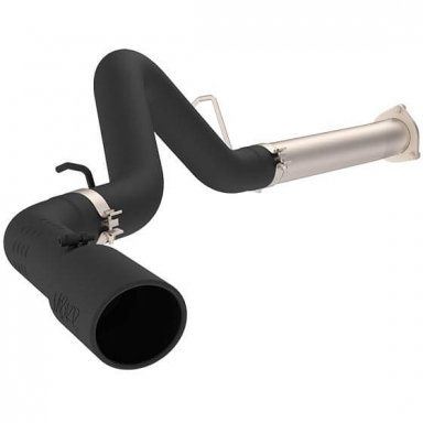LMM Duramax 4 Inch AL FB Black Exhaust MBRP S6026BLK