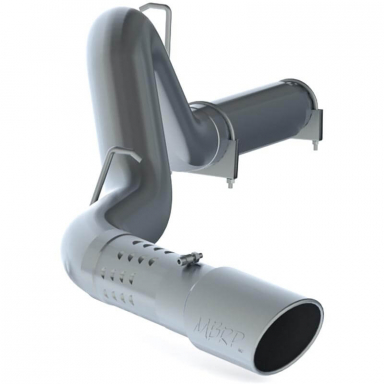 L5P Duramax 5 Inch AL Filter Back Exhaust MBRP S60360AL