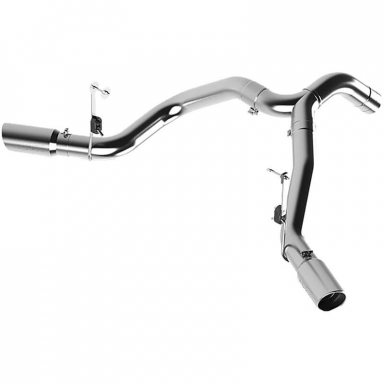 6.7 Cummins 4 Inch Dual Installer Series Filter-Back Exhaust System MBRP S6168AL