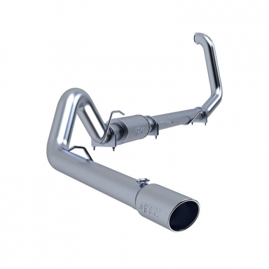 7.3 Excursion 4 Inch Turbo Back T409 Stainless with Muffler MBRP S6204409
