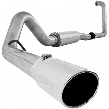6.0 Powerstroke Excursion 4 Inch Turbo Back Exhaust MBRP S6216AL