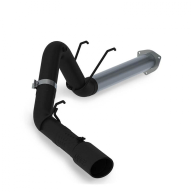 6.7 Powerstroke 4 Inch Black Filter Back Exhaust MBRP S6289BLK