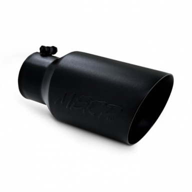 4 Inch Black Angle Cut Exhaust Tip MBRP T5072BLK