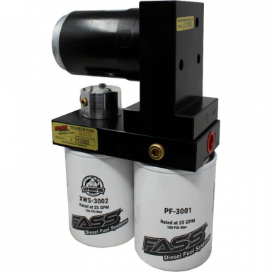 6.7 Cummins Titanium Signature Series 165 GPH Fuel System Fass TSD12165G