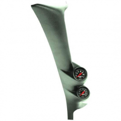 7.3|6.0 Powerstroke Z Series 2 Gauge Pillar Kit | Auto Meter 7071