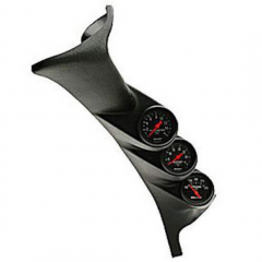 7.3|6.0 Powerstroke Z Series Triple Gauge Pillar Pod Kit | Auto Meter 7072