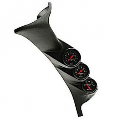 7.3|6.0 Powerstroke Z Series Triple Gauge Pillar Pod Kit | Auto Meter 7072
