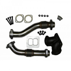 7.3 OBS Powerstroke SS Bellowed Up Pipes | AVP UP73OBS