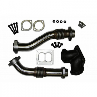 7.3 OBS Powerstroke SS Bellowed Up Pipes | AVP UP73OBS