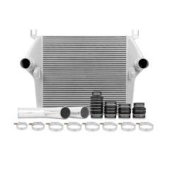 6.0 Powerstroke Silver Intercooler & Pipe Kit  Mishimoto MMINT-F2D-03KSL
