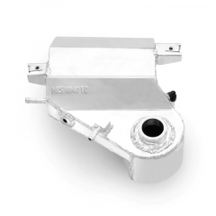 6.0 Powerstroke Polished Aluminum Degas Bottle Mishimoto MMRT-F2D-03P