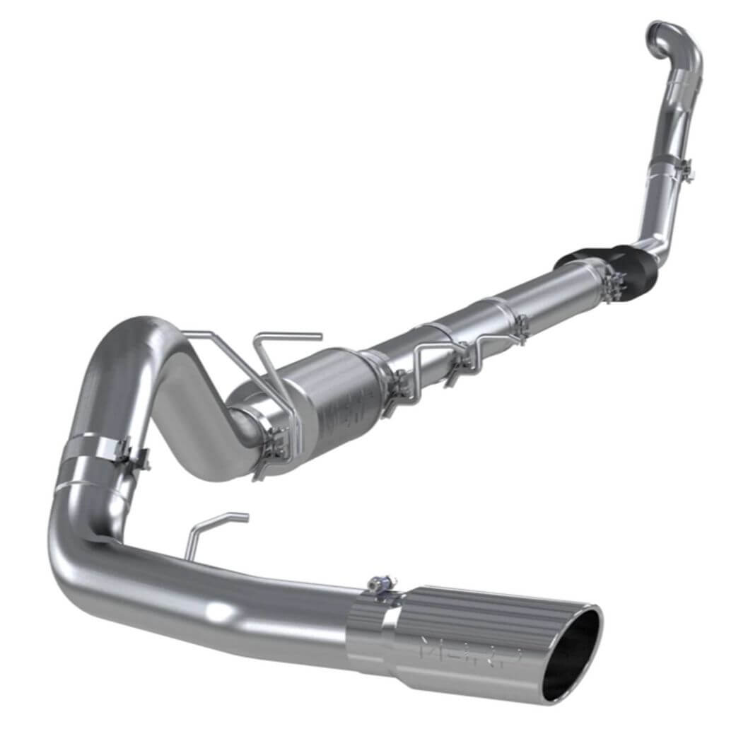 7.3 OBS 4 Inch Turbo Back Exhaust 409SS | MBRP S6218409
