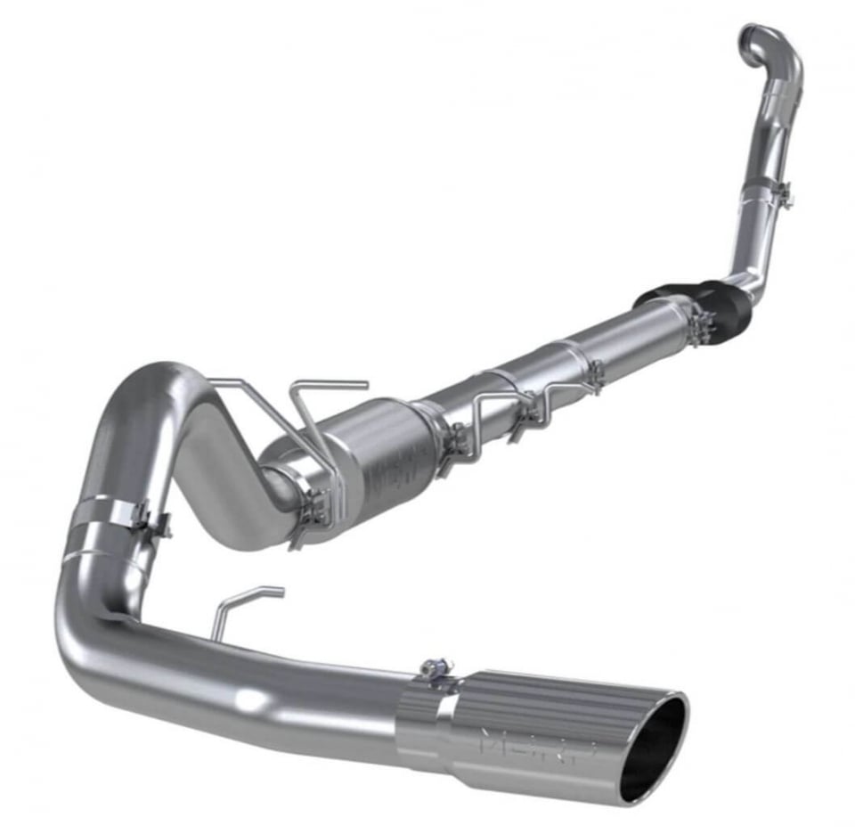 7.3 OBS 4 Inch Turbo Back Exhaust 409SS | MBRP S6218409