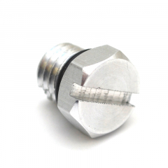 Duramax 01-16 XDP XD129 Aluminum Air Bleeder Screw