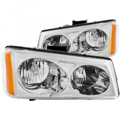 Silverado 2003-2007 Chevrolet Silverado Crystal (Chrome) Anzo 111010