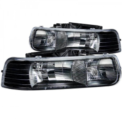 Silverado 1999-2002 Chevrolet Silverado Clear (Black) Anzo 111155