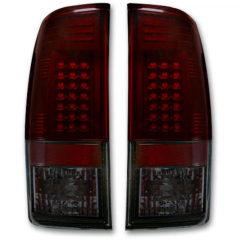 6.4|6.7 Powerstroke Dark Red Smoked LED Tail Lights Recon 264176RBK