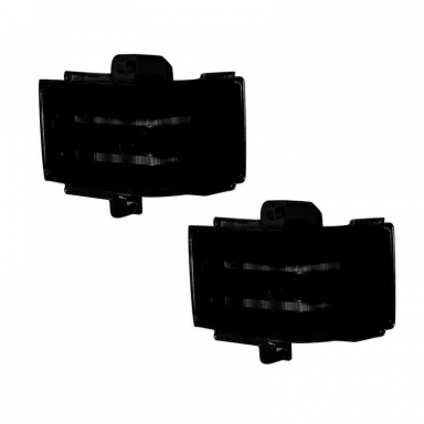 Super Duty 2017-2019 Amber Led Flashing Smoked Mirror Lights Recon 264245AMBK