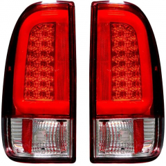 Super Duty 1999-2007 Red OLED Tail Lights Recon 264292RD