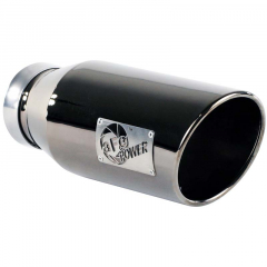 4 Inch Black Chrome Exhaust Tip | AFE 49-92018-BC