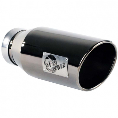 4 Inch Black Chrome Exhaust Tip | AFE 49-92018-BC