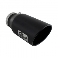 Mach Force XP Black 5 Inch Exhaust Tip | AFE 49T50701-B15