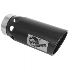 4 Inch Black Intercooled Exhaust Tip | AFE 49T40501-B121