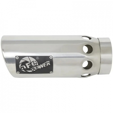 4 Inch Mach Force-XP Polished SS Exhaust Tip | AFE 49T40502-P121