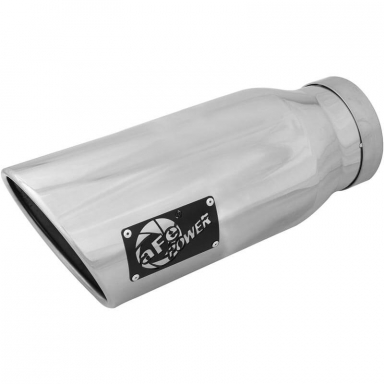 4 Inch Mach Force-XP Polished SS Exhaust Tip | AFE 49T40602-P15