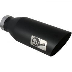 4 Inch Mach Force-XP Black Exhaust Tip | AFE 49T40701-B18