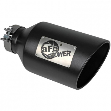 4 Inch SS Black Exhaust Tip | AFE 49T40801-B15