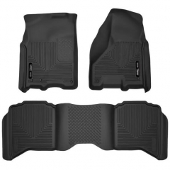 6.7 Cummins X-Act Contour Front & Back Floor Liners Husky Liners 53608
