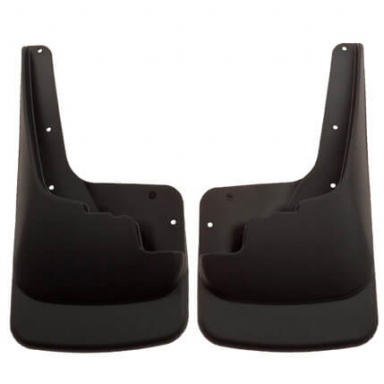 6.4 Powerstroke Black Custom Molded Front Mud Guards Husky Liners 56641