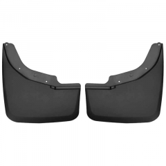 Duramax 15-19 Dually Black Custom Molded Rear Mud Guards Husky Liners 57871