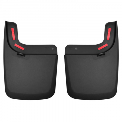 Super Duty 2017-2020 Black Custom Molded Rear Mud Guards Husky Liners 59471